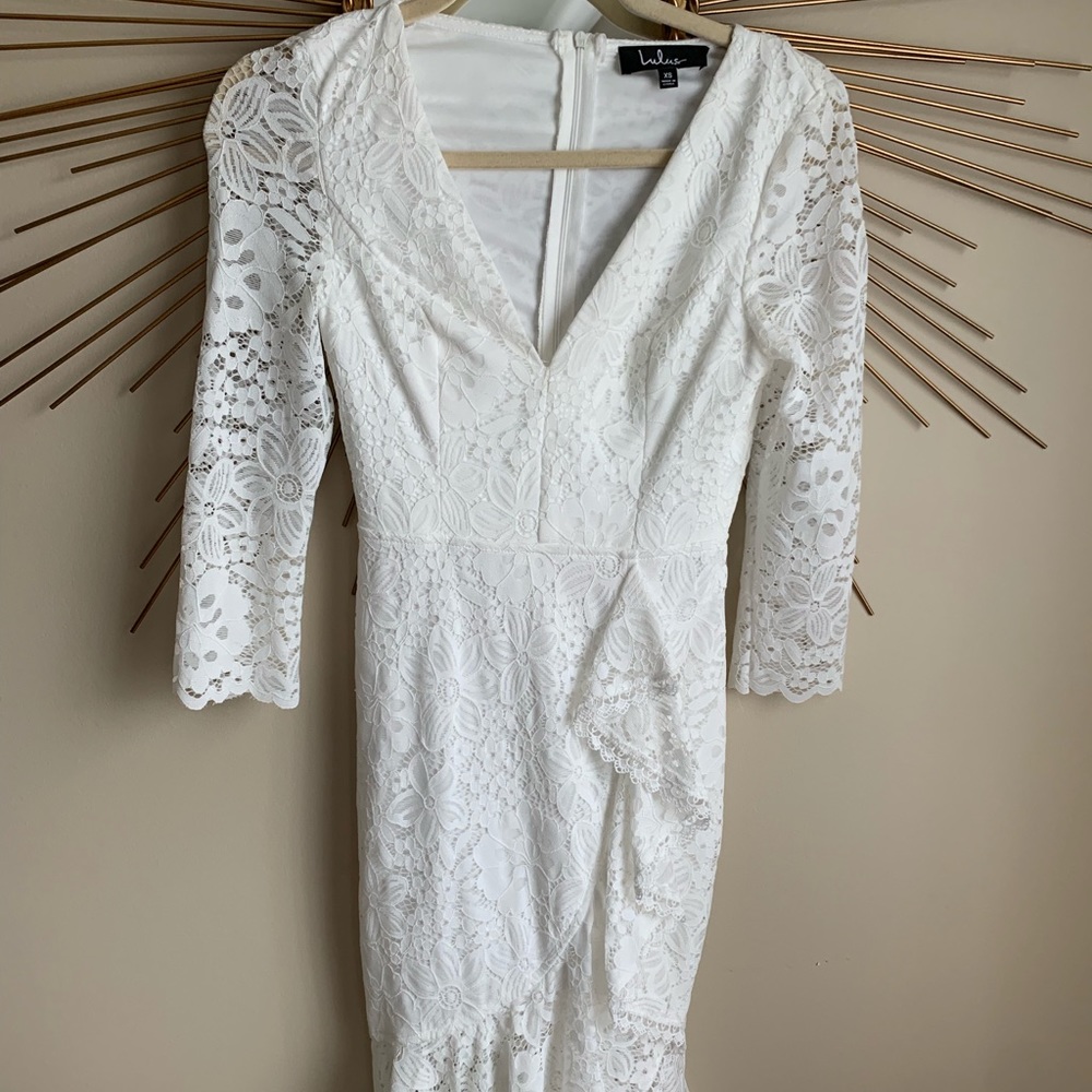 Lulus XS lace midi